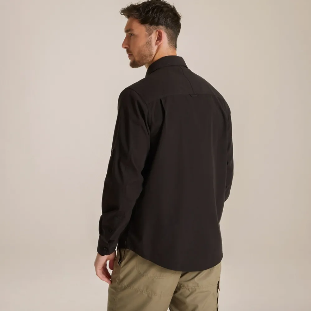 New Expert Mens Kiwi Long Sleeved Shirt | Desert|Mediterranean