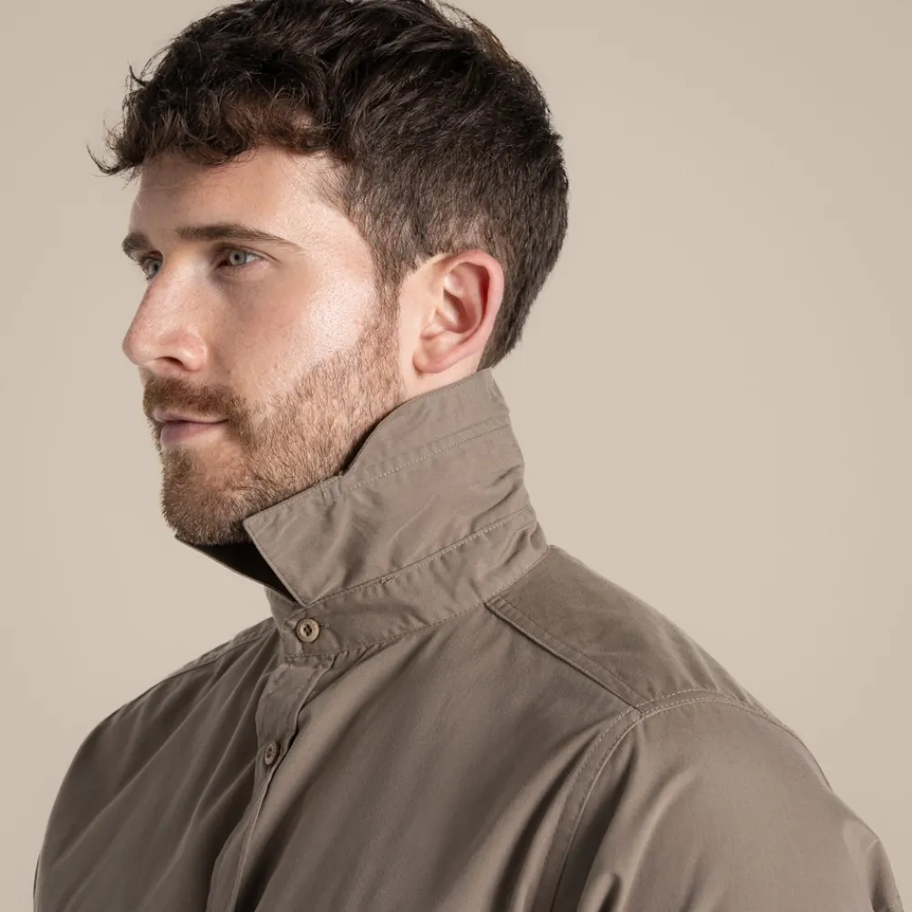 Outlet Expert Mens Kiwi Long Sleeved Shirt | Desert|Mediterranean
