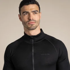 Clearance Expert Mens Merino Half Zip Long Sleeved Baselayer II | T-Shirts & Tops|Long Sleeve