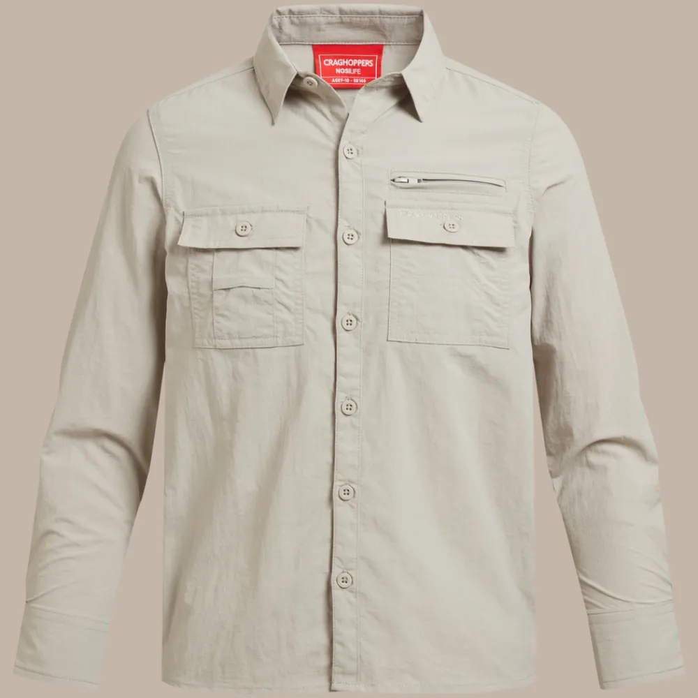 Kid's NosiLife Adventure Long Sleeved Shirt | Desert|Jungle