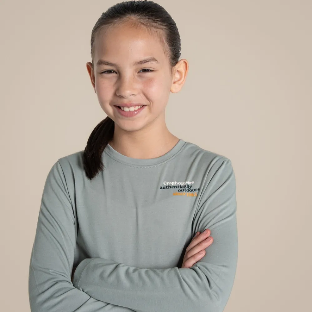 Kids' Nosilife Cruz Long Sleeved T-Shirt | Desert|Jungle