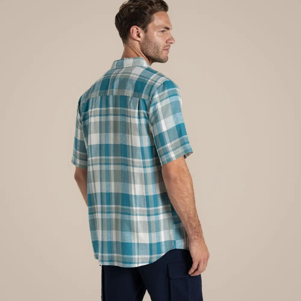 Men's Argino Short Sleeved Shirt | Tropical|Desert