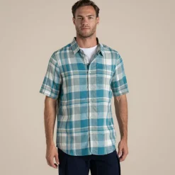 Men's Argino Short Sleeved Shirt | Tropical|Desert