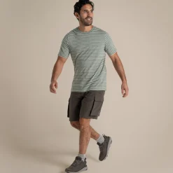 Clearance Men's Buffon Short Sleeved T-Shirt | Desert|Mediterranean