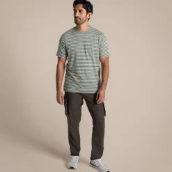 Clearance Men's Buffon Short Sleeved T-Shirt | Desert|Mediterranean