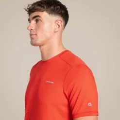 Outlet Men's Charon Short Sleeved T-Shirt | Hiking Holiday|Desert