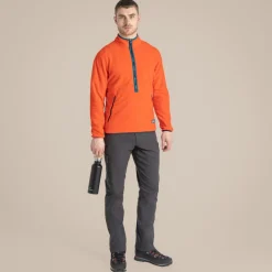 Clearance Men's CO2 Renu Half Zip Fleece | Hiking Holiday|Fleece