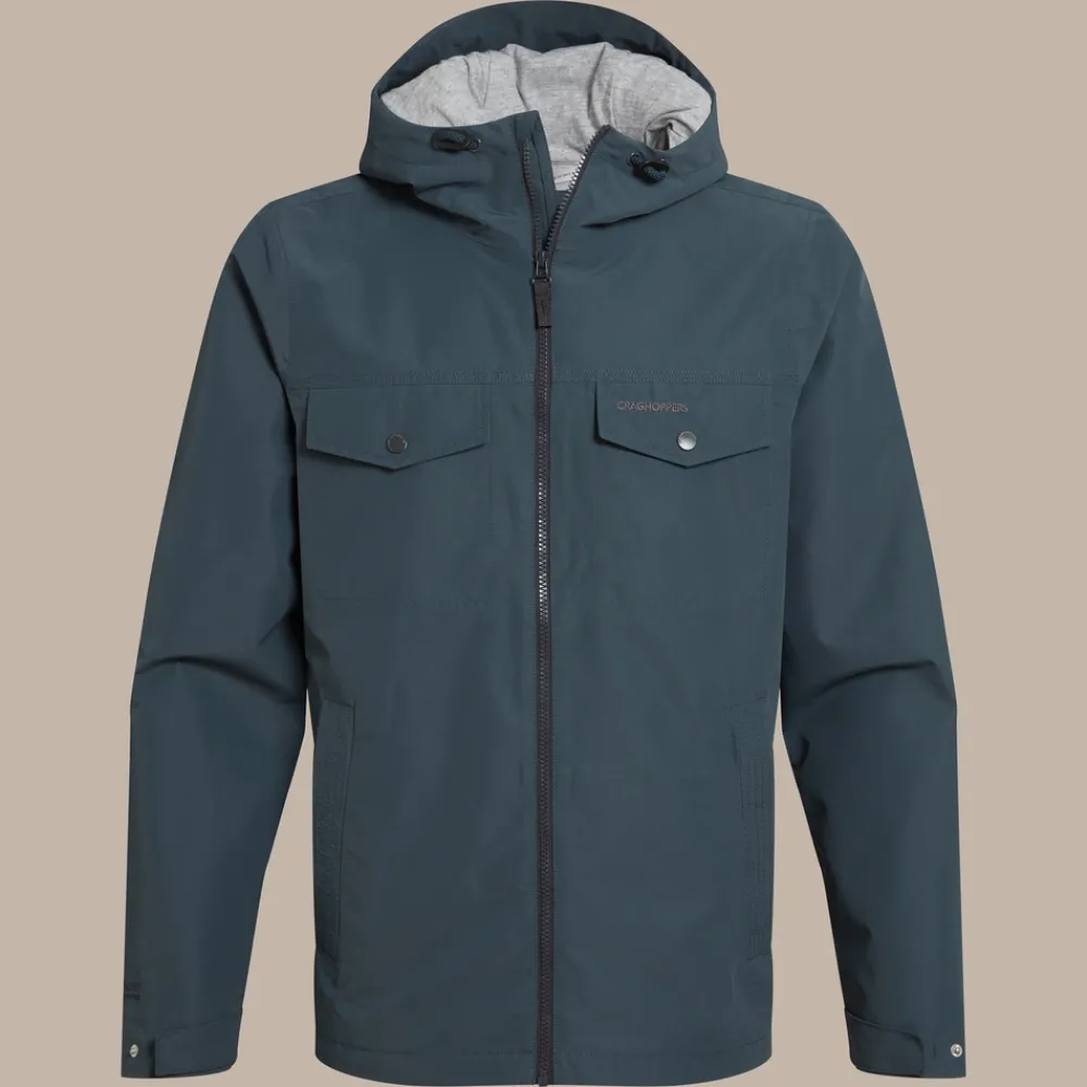 Outlet Mens' Harslow Waterproof Jacket | Jungle|Waterproof Jackets