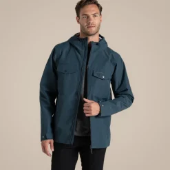 Outlet Mens' Harslow Waterproof Jacket | Jungle|Waterproof Jackets
