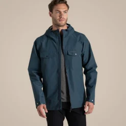 Outlet Mens' Harslow Waterproof Jacket | Jungle|Waterproof Jackets