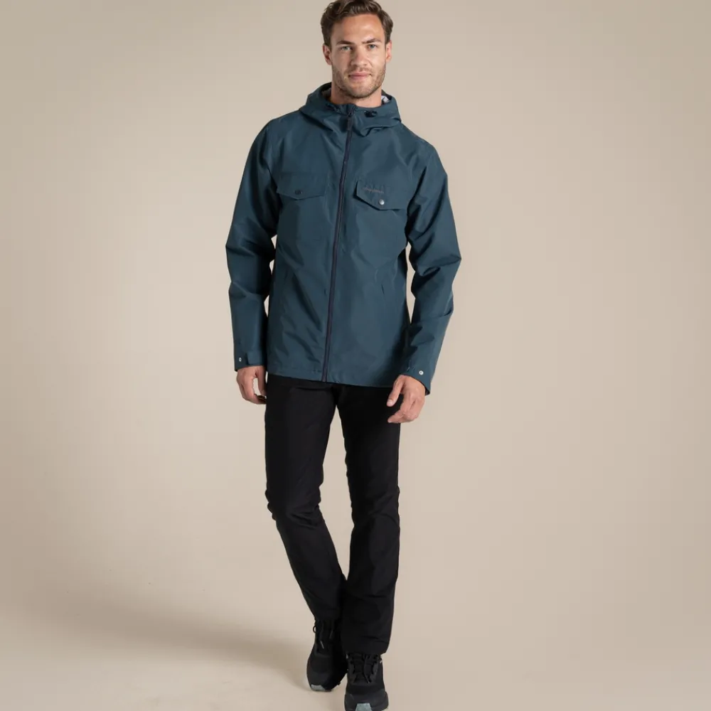 Outlet Mens' Harslow Waterproof Jacket | Jungle|Waterproof Jackets