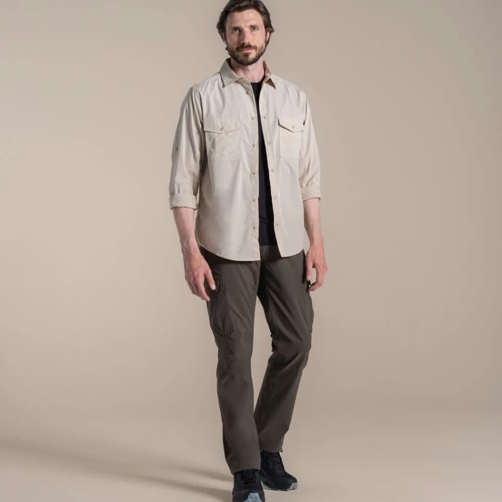 Discount Men's Kiwi II Long Sleeved Shirt | Desert|Mediterranean