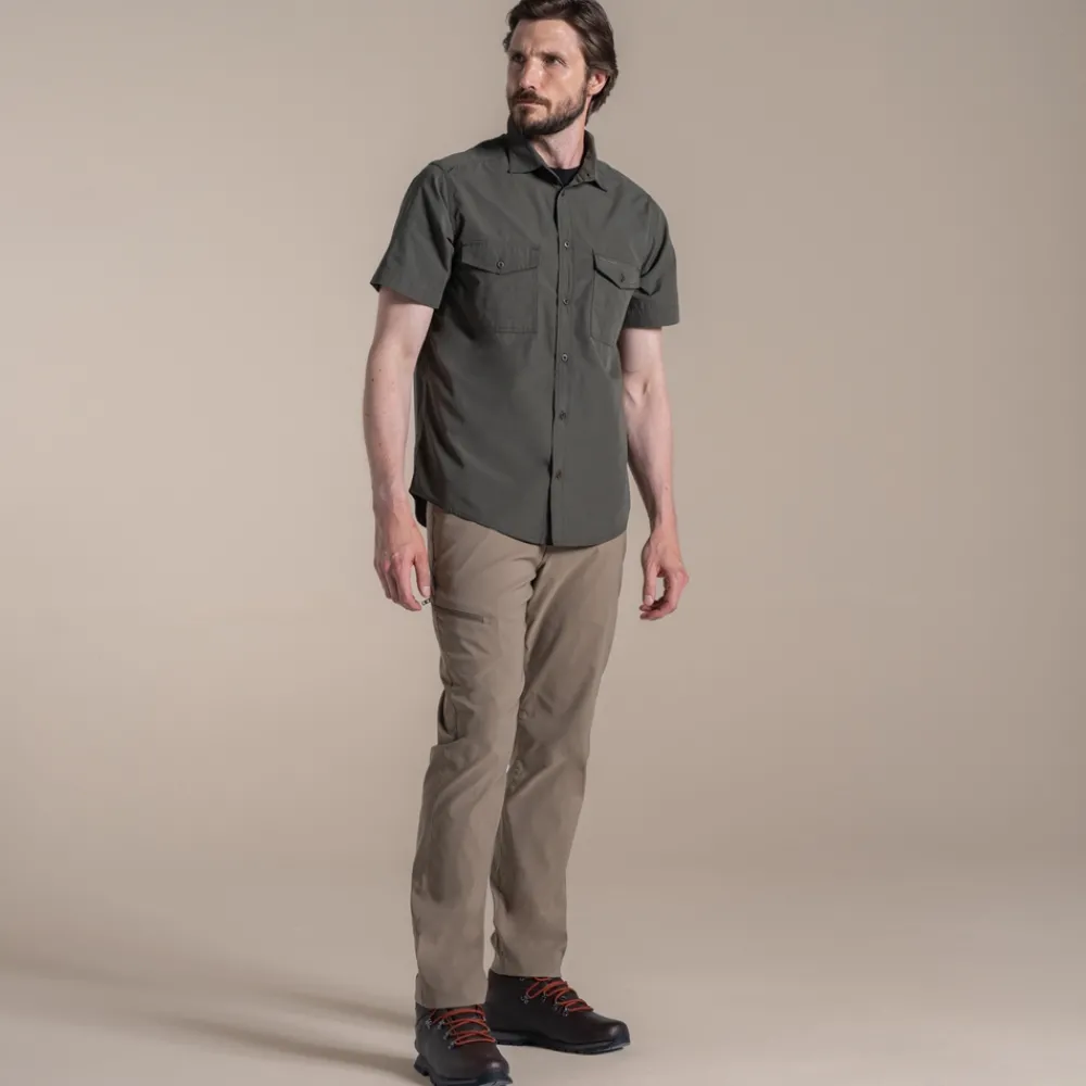 Men's Kiwi II Short Sleeved Shirt | Desert|Mediterranean