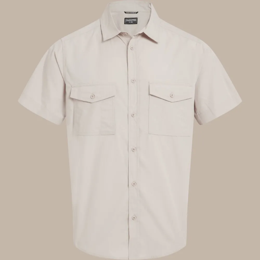 New Men's Kiwi II Short Sleeved Shirt | Desert|Mediterranean