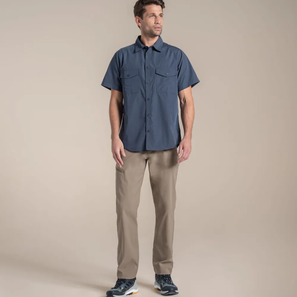 Sale Men's Kiwi II Short Sleeved Shirt | Desert|Mediterranean