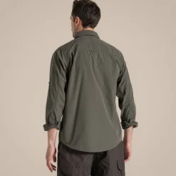 Clearance Men's Kiwi Long Sleeved Shirt | Hiking Holiday|Desert