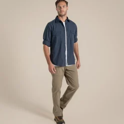 Discount Men's Kiwi Long Sleeved Shirt | Hiking Holiday|Desert