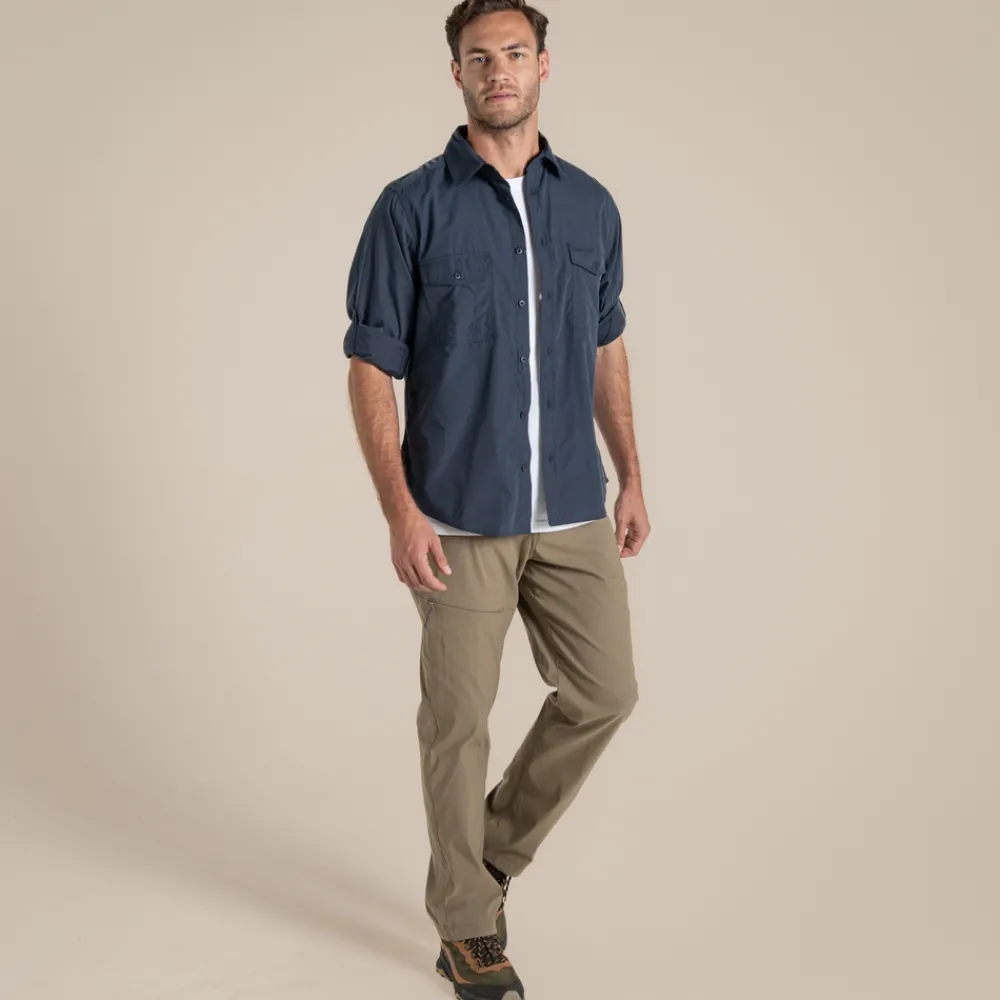 Discount Men's Kiwi Long Sleeved Shirt | Hiking Holiday|Desert