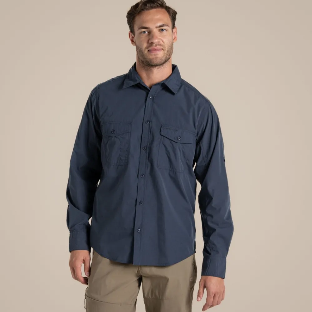 Discount Men's Kiwi Long Sleeved Shirt | Hiking Holiday|Desert