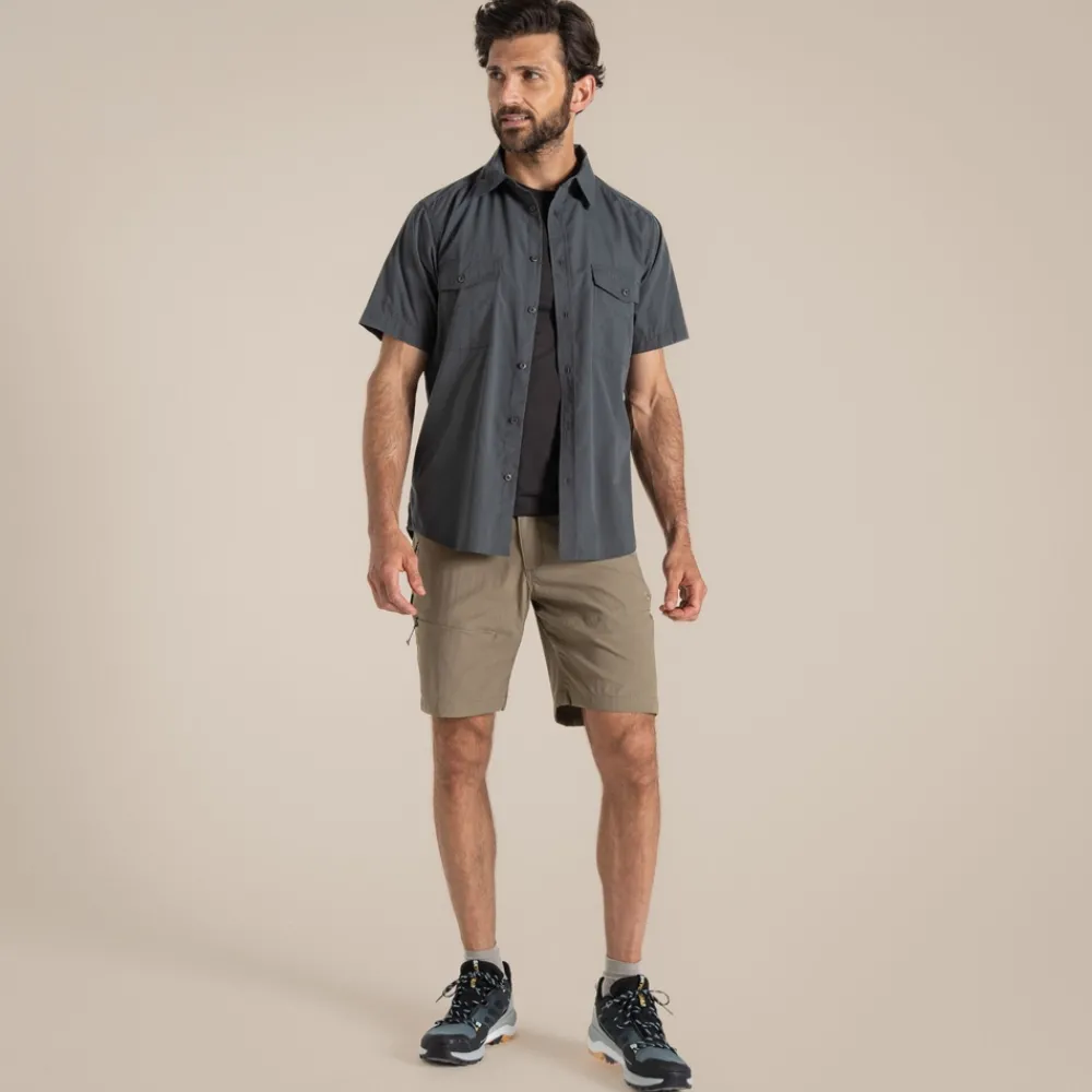 New Men's Kiwi Short Sleeved Shirt | Hiking Holiday|Desert