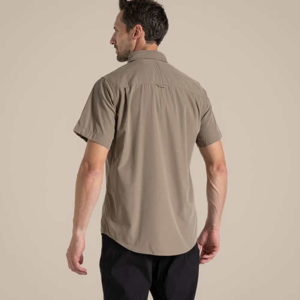Men's Kiwi Short Sleeved Shirt | Hiking Holiday|Desert