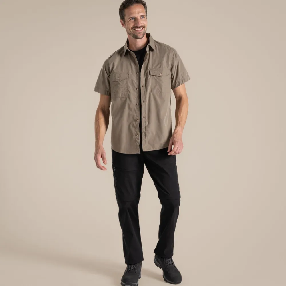 Men's Kiwi Short Sleeved Shirt | Hiking Holiday|Desert