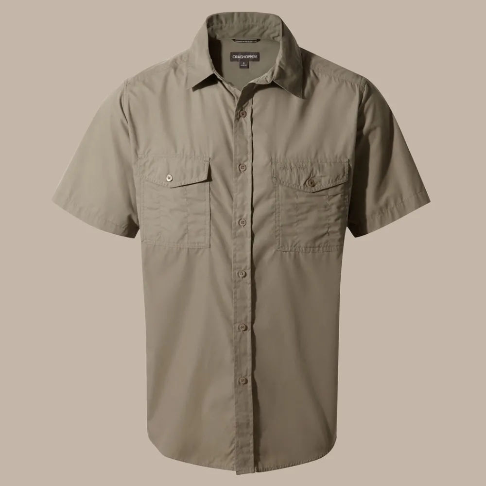 Men's Kiwi Short Sleeved Shirt | Hiking Holiday|Desert