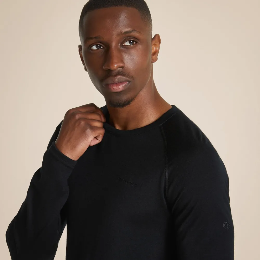 Hot Men's Merino Crew Neck Long Sleeved Baselayer II | T-Shirts & Tops|Long Sleeve