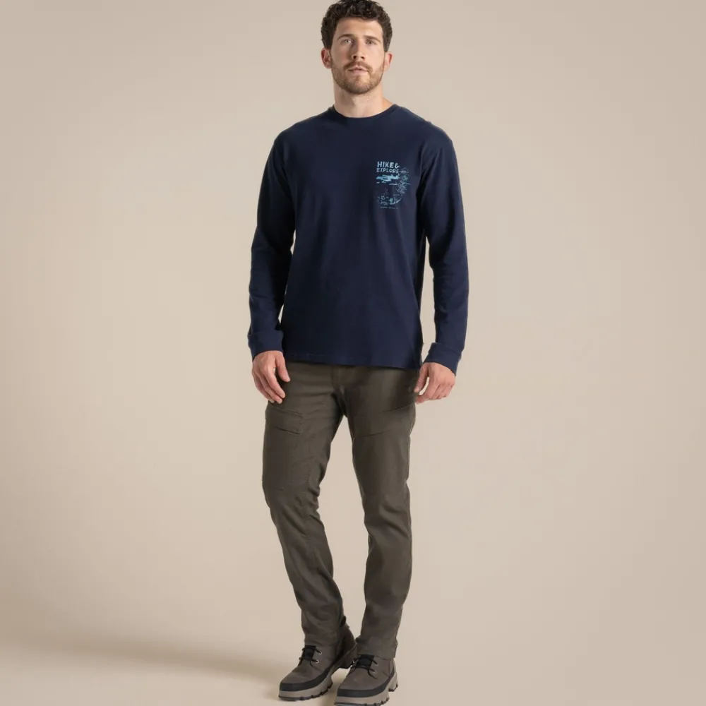 Men's National Trust Limestone Long Sleeved Top | T-Shirts & Tops|Long Sleeve
