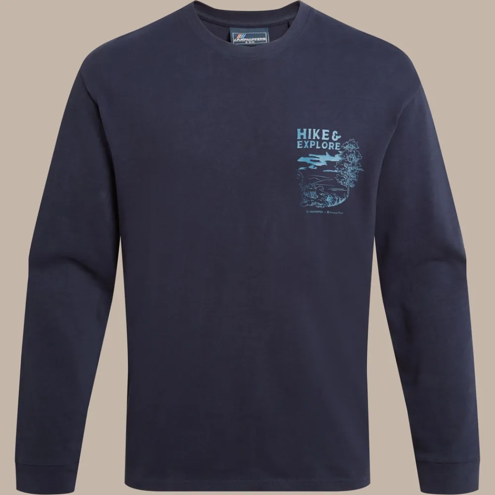 Men's National Trust Limestone Long Sleeved Top | T-Shirts & Tops|Long Sleeve