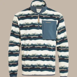 Discount Men's National Trust Losehill Half Zip Fleece | Fleece|Half Zip Fleece