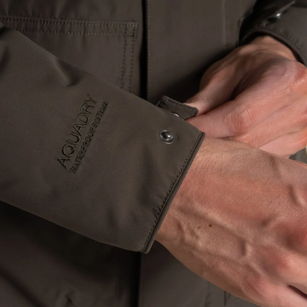 New Men's National Trust Padley Waterproof Jacket | Jungle|Waterproof Jackets
