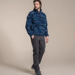 Clearance Men's National Trust Rawthey Half Zip Fleece | Fleece|Half Zip Fleece