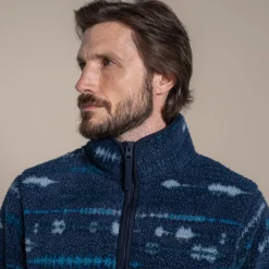 Clearance Men's National Trust Rawthey Half Zip Fleece | Fleece|Half Zip Fleece