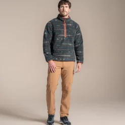 Sale Men's National Trust Rawthey Half Zip Fleece | Fleece|Half Zip Fleece