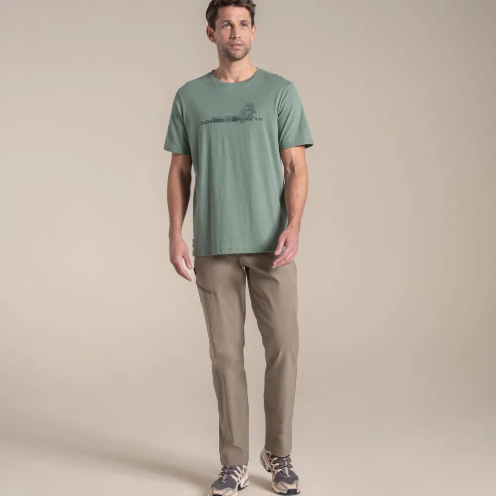 Best Men's National Trust Sabden Short Sleeved T-Shirt | T-Shirts & Tops|Short Sleeve