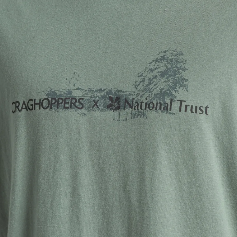 Best Men's National Trust Sabden Short Sleeved T-Shirt | T-Shirts & Tops|Short Sleeve