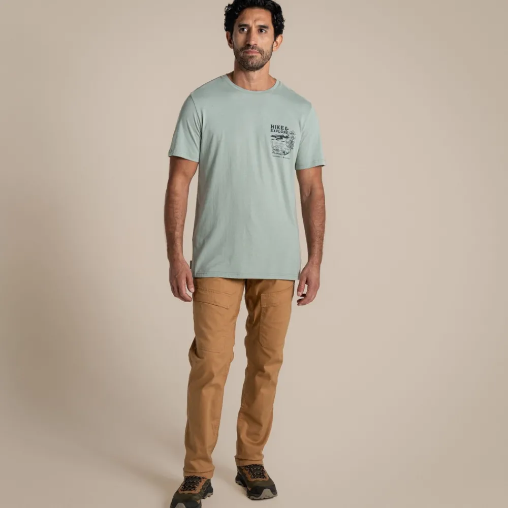 Outlet Men's National Trust Sabden Short Sleeved T-Shirt | T-Shirts & Tops|Short Sleeve