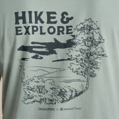 Outlet Men's National Trust Sabden Short Sleeved T-Shirt | T-Shirts & Tops|Short Sleeve