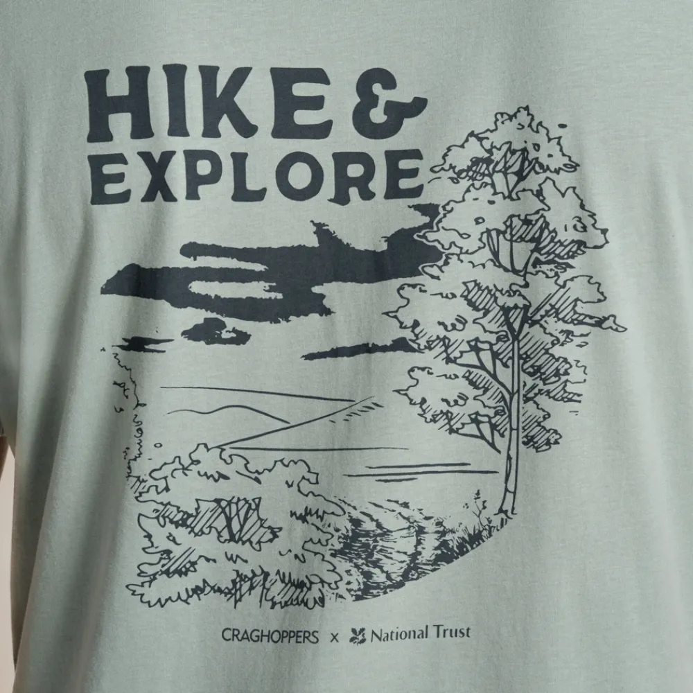 Outlet Men's National Trust Sabden Short Sleeved T-Shirt | T-Shirts & Tops|Short Sleeve