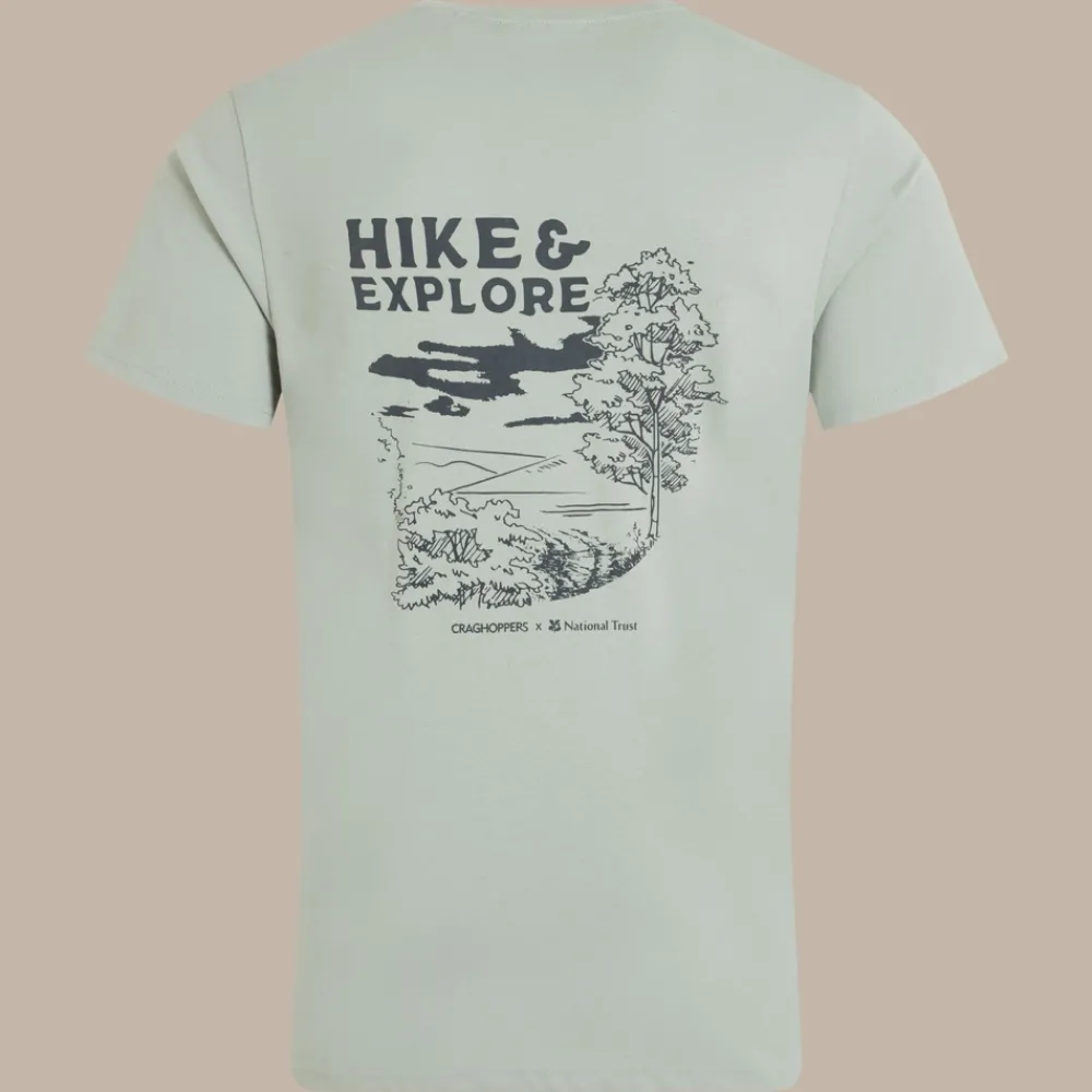Outlet Men's National Trust Sabden Short Sleeved T-Shirt | T-Shirts & Tops|Short Sleeve