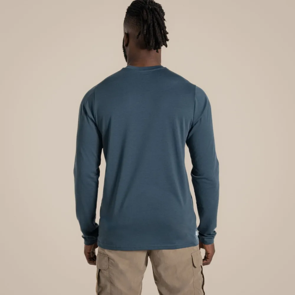 Best Men's Nosilife Abel Long Sleeved T-Shirt | Desert|Jungle