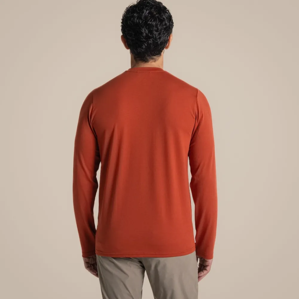 Hot Men's Nosilife Abel Long Sleeved T-Shirt | Desert|Jungle