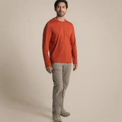 Hot Men's Nosilife Abel Long Sleeved T-Shirt | Desert|Jungle