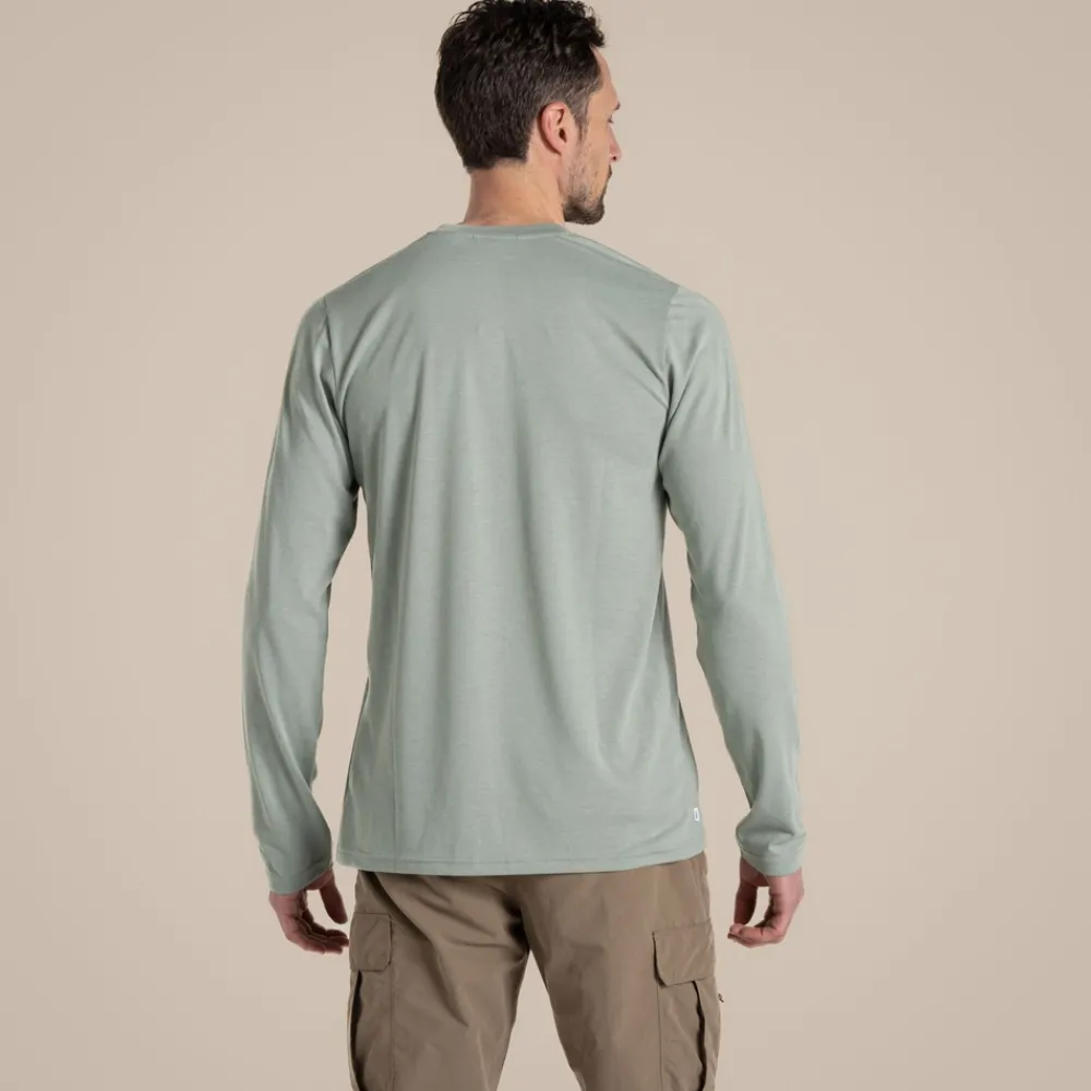 New Men's Nosilife Abel Long Sleeved T-Shirt | Desert|Tropical