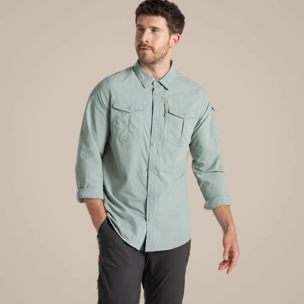 New Men's NosiLife Adventure Long Sleeved Shirt III | Desert|Jungle