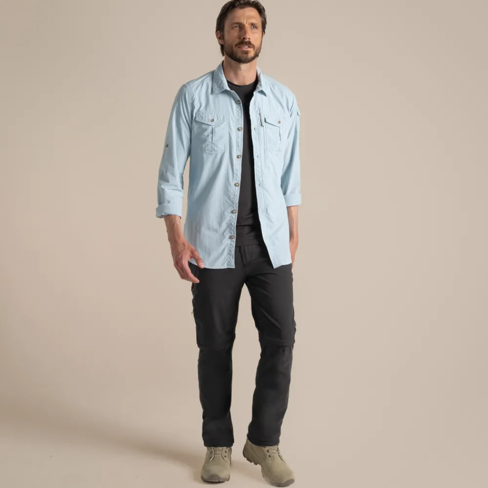 Discount Men's NosiLife Adventure Long Sleeved Shirt III | Desert|Jungle