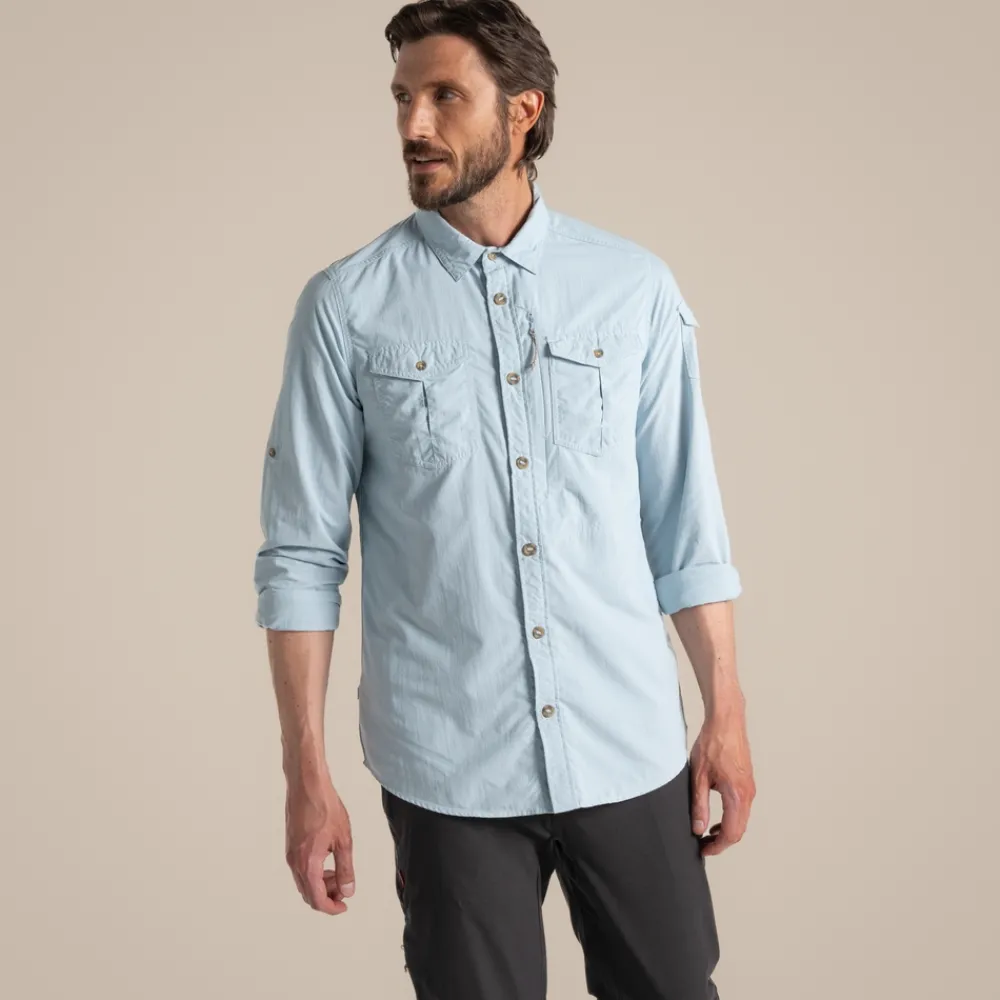 Discount Men's NosiLife Adventure Long Sleeved Shirt III | Desert|Jungle