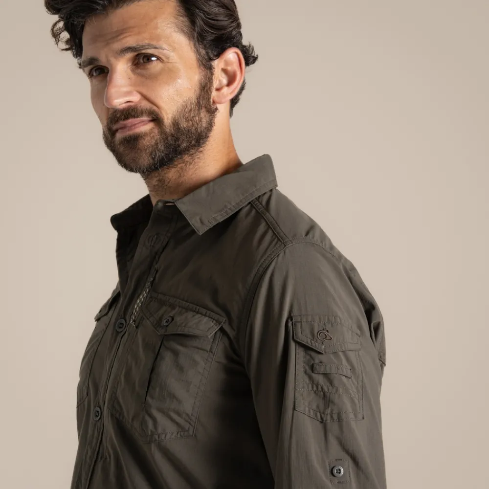 Sale Men's NosiLife Adventure Long Sleeved Shirt III | Desert|Jungle