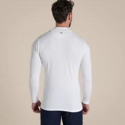 Sale Men's NosiLife Golf Long Sleeved Mock Neck Top | Desert|Jungle